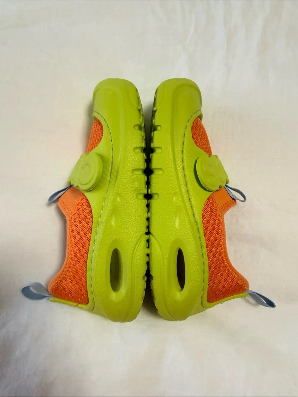 Crocs | Kids J1 | Swiftwater Splash Water Shoe Lime Green Orange Beach Summer